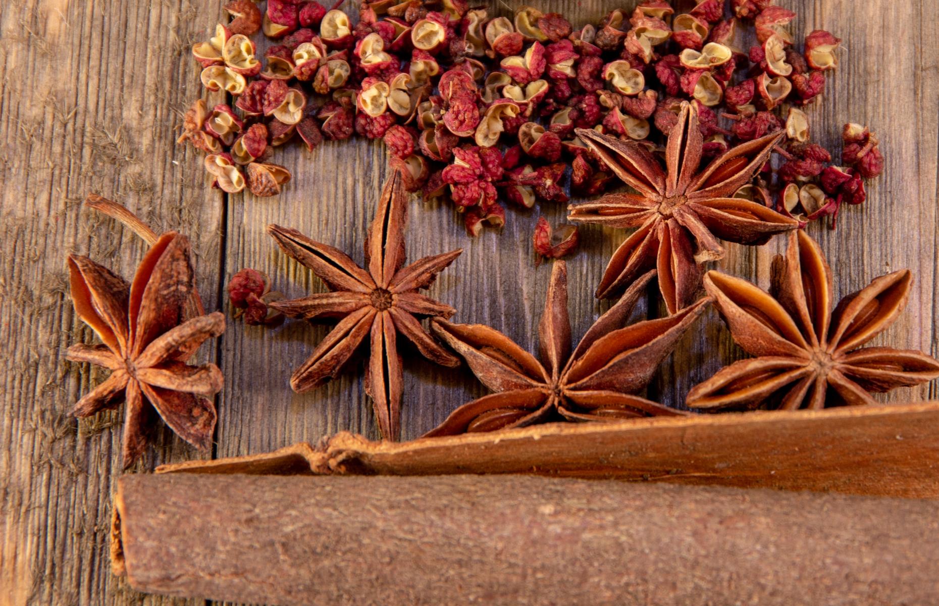 Brine: cider, cinnamon & star anise 